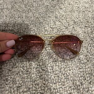 RayBan Blaze Double Bridge Sunglasses